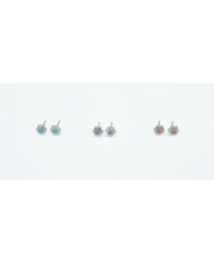 PENDIENTES FLOR ESMALTE / MC26102025