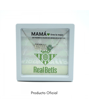 GARGANTILLA MAMÁ CON TARJETA OFICIAL REAL BETIS...