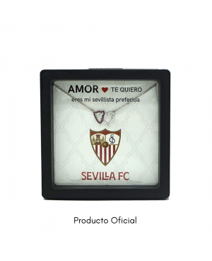 GARGANTILLA AMOR CON TARJETA OFICIAL SEVILLA F.C /...