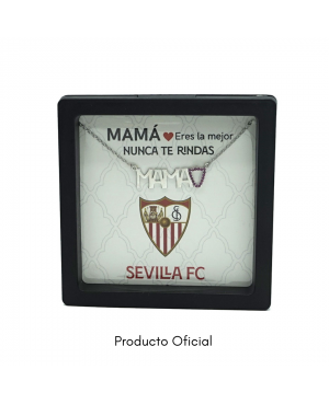 GARGANTILLA MAMÁ CON TARJETA OFICIAL SEVILLA F.C /...