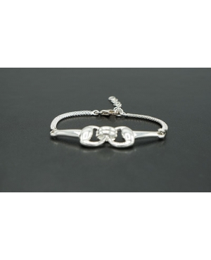 Pulsera Plata Estribos