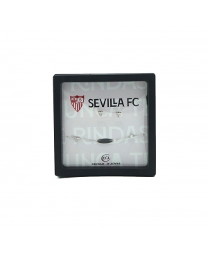CONJUNTO OFICIAL PLATA ESCLAVA Y PENDIENTES ESCUDO...