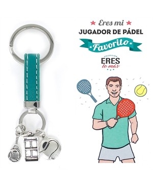 LLAVERO JUGADOR DE PÁDEL / 9109443