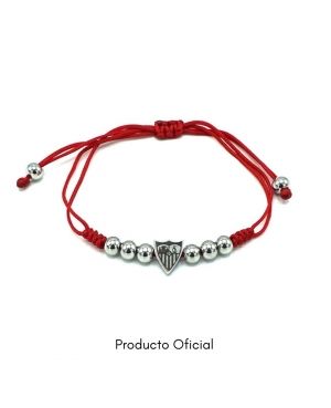 PULSERA MACRAMÉ OFICIAL SEVILLA F.C / CJ5009A