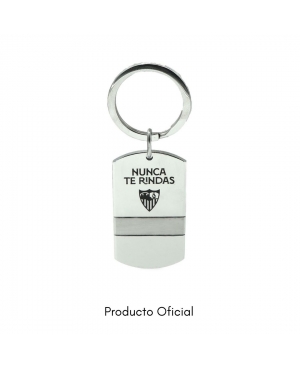 LLAVERO ''NUNCA TE RINDAS'' OFICIAL SEVILLA F.C /...