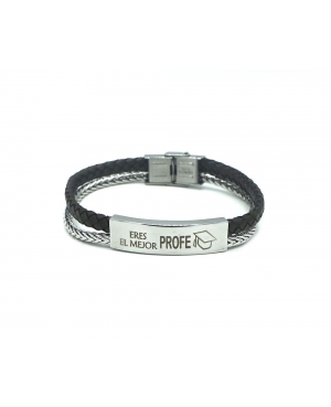 Pulsera Acero Mejor Profe