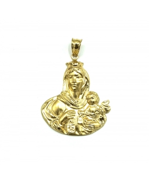 COLGANTE VIRGEN DEL CARMEN ORO 18 KL