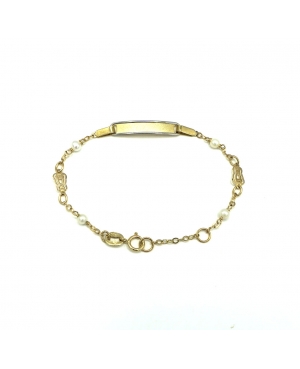 ESCLAVA BEBÉ ORO 18KL