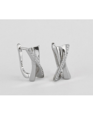 PENDIENTES PLATA RODIADA / JMD18122504