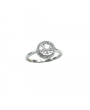 ANILLO MAMÁ EN PLATA DE LEY / VM21102501