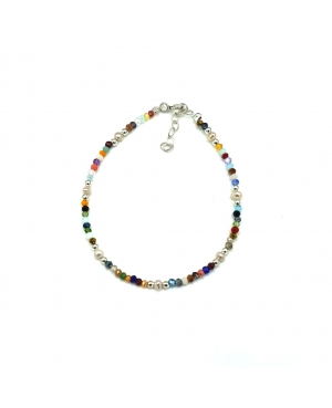 PULSERA COLORES EN PLATA DE LEY / MC2509256