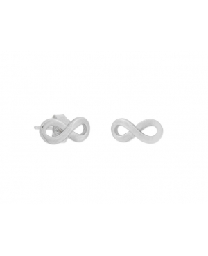 PENDIENTES INFINITOS EN PLATA RODIADA / JMD14012647
