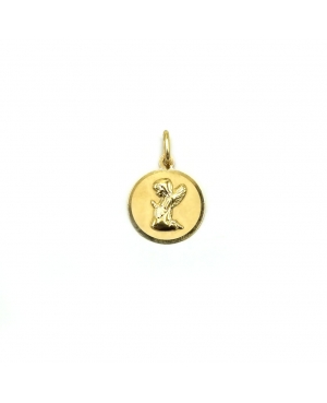 COLGANTE ÁNGEL DE LA GUARDA ORO 18KL