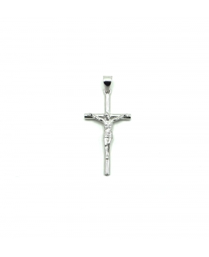 COLGANTE CRUZ CRISTO EN PLATA DE LEY / PT1506261
