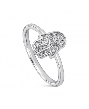 ANILLO MANO DE FÁTIMA PLATA DE LEY / PR26012125