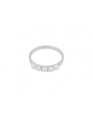 ANILLO PERLAS PLATA DE LEY / JMD31072413