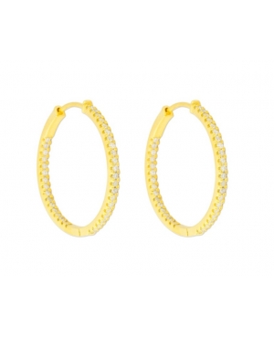 ARGOLLAS CIRCONITAS PLATA CHAPADA / JMD2410232