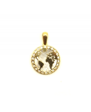 COLGANTE MAPA ORO 18KL / JL2507237