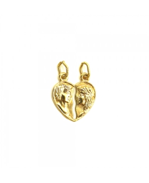 COLGANTE CORAZÓN ORO 18KL / OT1607261