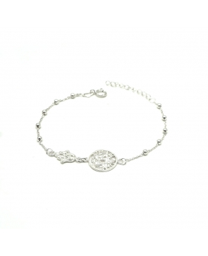 PULSERA TETAGRAMATÓN PLATA DE LEY / MC2509253