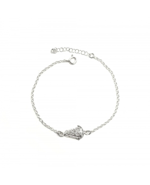 PULSERA VIRGEN DEL ROCIO EN PLATA DE LEY / VM17072618