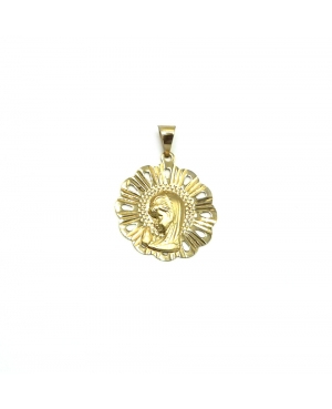 MEDALLA VIRGEN NIÑA ORO 18KL / JL09042602