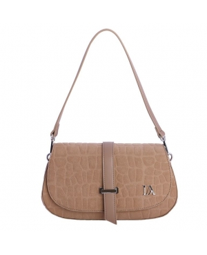 BOLSO SOLAPA BEIG DON ALGODON / 0SI7800004