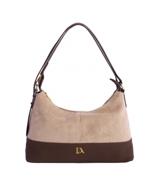BOLSO HOMBRO TAUPE DON ALGODON / 0SI7825050