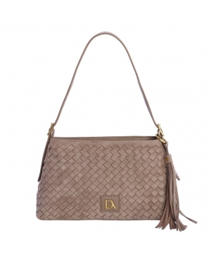 BOLSO HOMBRO TAUPE DON ALGODON / 0SI7844050