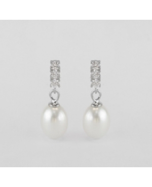 PENDIENTES PERLA PLATA DE LEY / JMD15092624