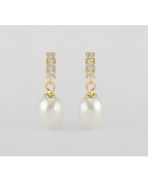 PENDIENTES PERLAS PLATA DE LEY CHAPADA / JMD15092623
