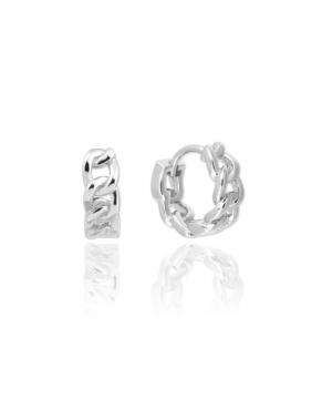 ARGOLLAS ENTRELAZADAS PLATA DE LEY / JMD15092618