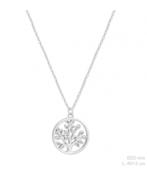 GARGANTILLA ÁRBOL VIDA PLATA RODIADA / JMD09092615