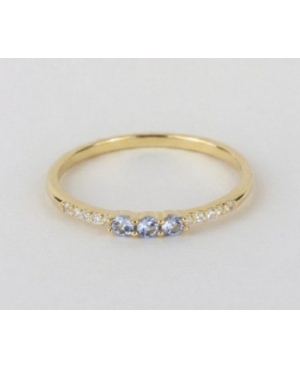 ANILLOS CIRCONITAS CELESTES PLATA CHAPADA / JMD21092611