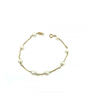 PULSERA INFINITO ORO 18KL / JL07032504