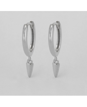 ARGOLLAS CONO PLATA DE LEY RODIADA / JMD21092635