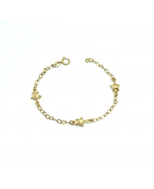 PULSERA ESTRELLAS ORO 18KL / OT2509261