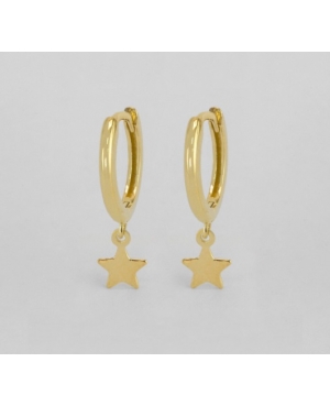 ARGOLLAS ESTRELLAS PLATA DE LEY CHAPADA / JMD21092644