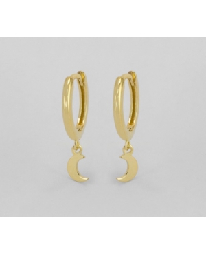 ARGOLLAS LUNA PLATA DE LEY CHAPADA / JMD21092652
