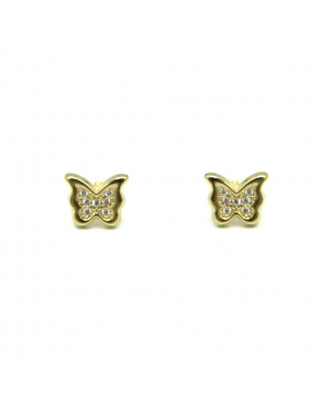 PENDIENTES MARIPOSAS ORO 18KL / JLA23092603