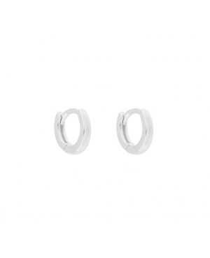 ARGOLLAS LISAS PLATA DE LEY RODIADA / JMD30072602
