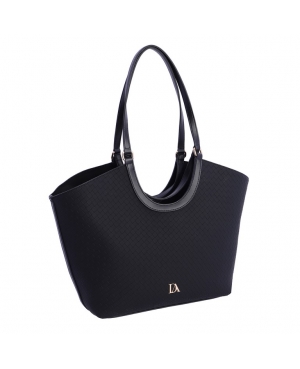 BOLSO HOMBRO NEGRO DON ALGODÓN / 0S17833001