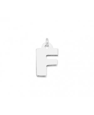 COLGANTE LETRA F PLATA DE LEY / JF2305221F