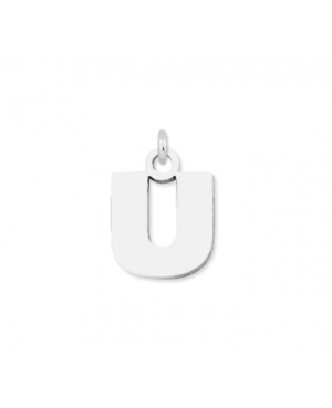 COLGANTE LETRA U PLATA DE LEY / JF2305221U
