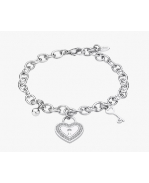 PULSERA CORAZÓN Y LLAVE LOTUS / LS2188/2/1