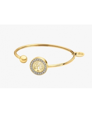PULSERA ACERO DORADO MUJER LOTUS / LS2181/2/2