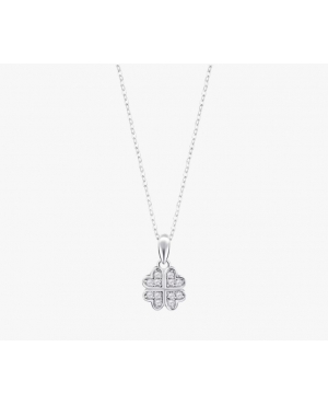 GARGANTILLA TREBOL PLATA MUJER LOTUS / LP3052-1/1