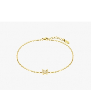 PULSERA PLATA CHAPADA MUJER LOTUS / LP3051-2/2