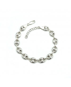 PULSERA CABROTE PLATA DE LEY / VM17072615