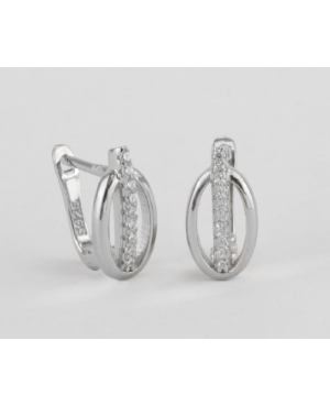 PENDIENTES CIRCONITAS PLATA DE LEY / JMD18122506